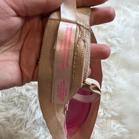 Victoria's Secret PINK Womens Bra Pink Padded 32DD - Picture 4 of 6